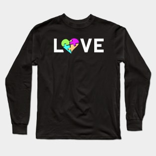 Love - autism awareness Long Sleeve T-Shirt